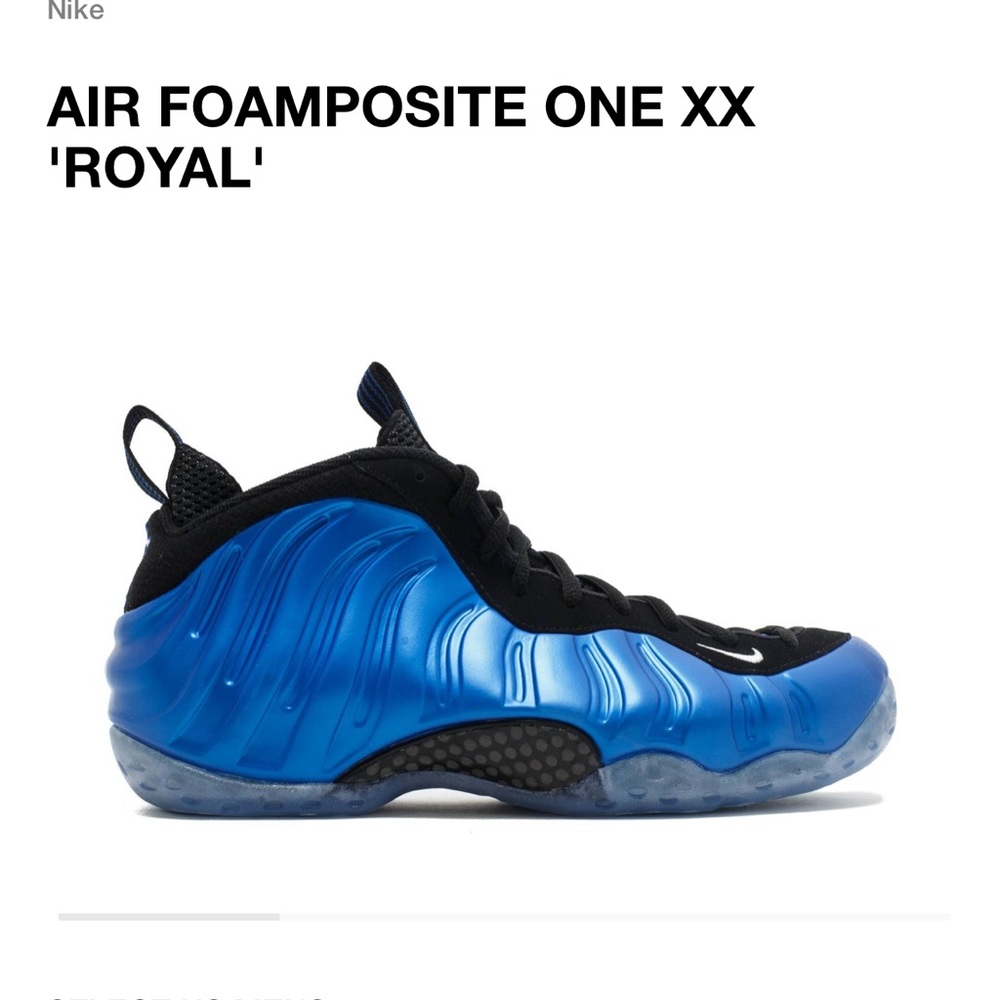 Nike Air Foamposite One XX Royal